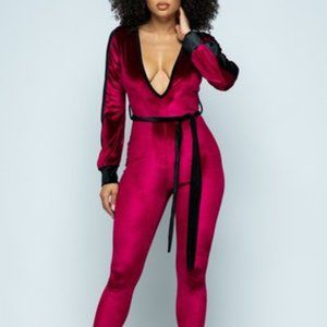 Velvet Jumpsuit